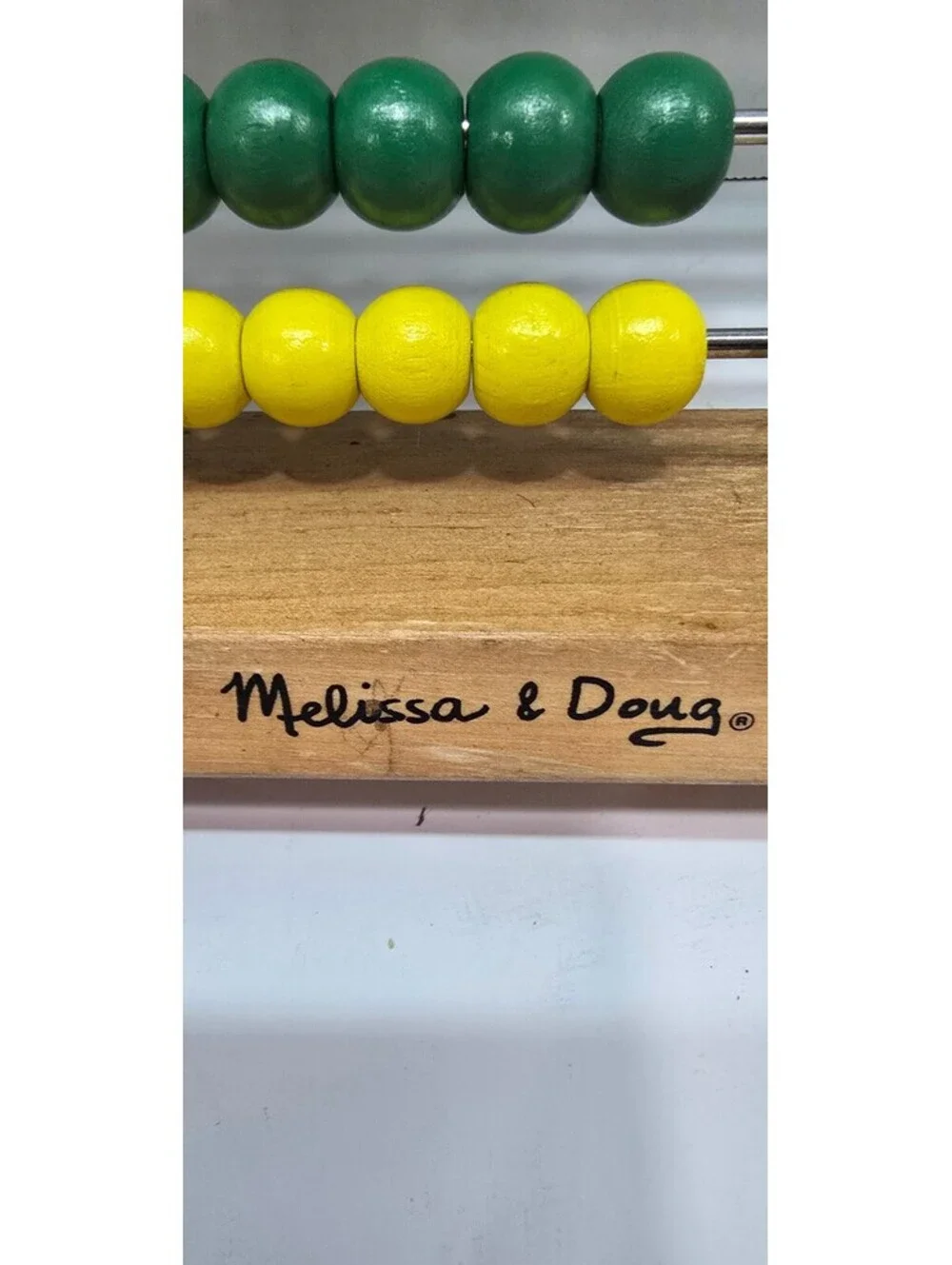 Melissa & Doug Classic Wooden Abacus Educational Toy